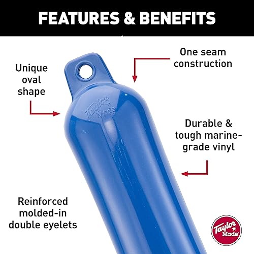 Miniatura 10 de Taylor Made Products Hull Gard Inflatable Vinyl Boat Fender
