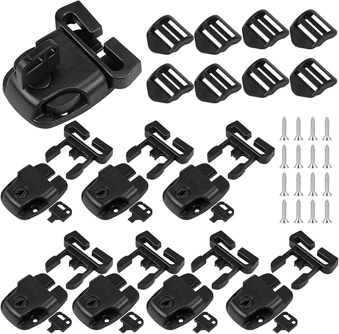 Hysagtek 8 Set Spa Hot Tub Cover Clips Replace Latches Clip Lock with