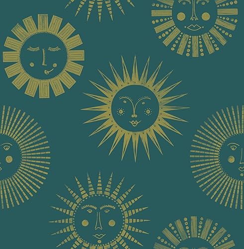 NuWallpaper NUS4000 Konark - Papel tapiz para despegar y pegar, color crema