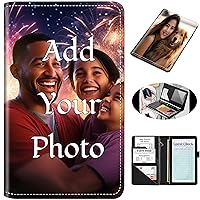 Vista 1 de Diseña tu Libro de Servidor, Personaliza Libros de Servidor para Meseras 8.3x5.2", Cartera de Servidor con Bolsillo con Cremallera, Libro de Mesera