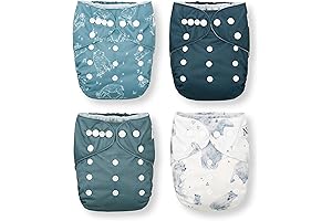 Mama Bear Cloth Pocket Diapers: Reusable Eco-Conscious Diapering Solution