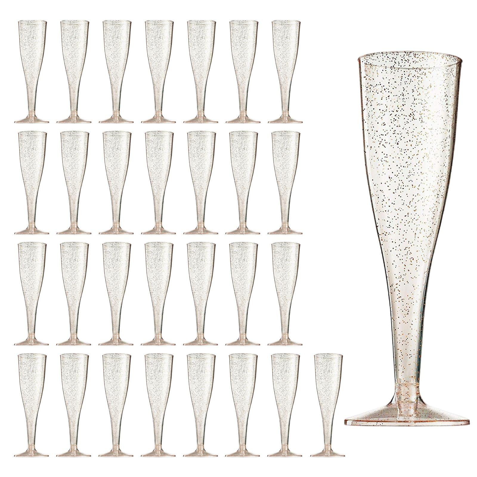 bnf® 30 Pieces 200mlChampagne Glass for Anniversaries Shower Wedding-Home & Kitchen-Craft Materials-Stained Glass Making