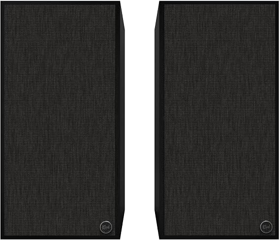 Klipsch The Nines Aktif Hoparlör (Çift) - Titanyum LTS Havalandırmalı Tweeter, Bluetooth Kablosuz Bağlantı, Yüksek Çözünürlüklü Ses, Dinamik Bass Ekolayzırı, Siyah