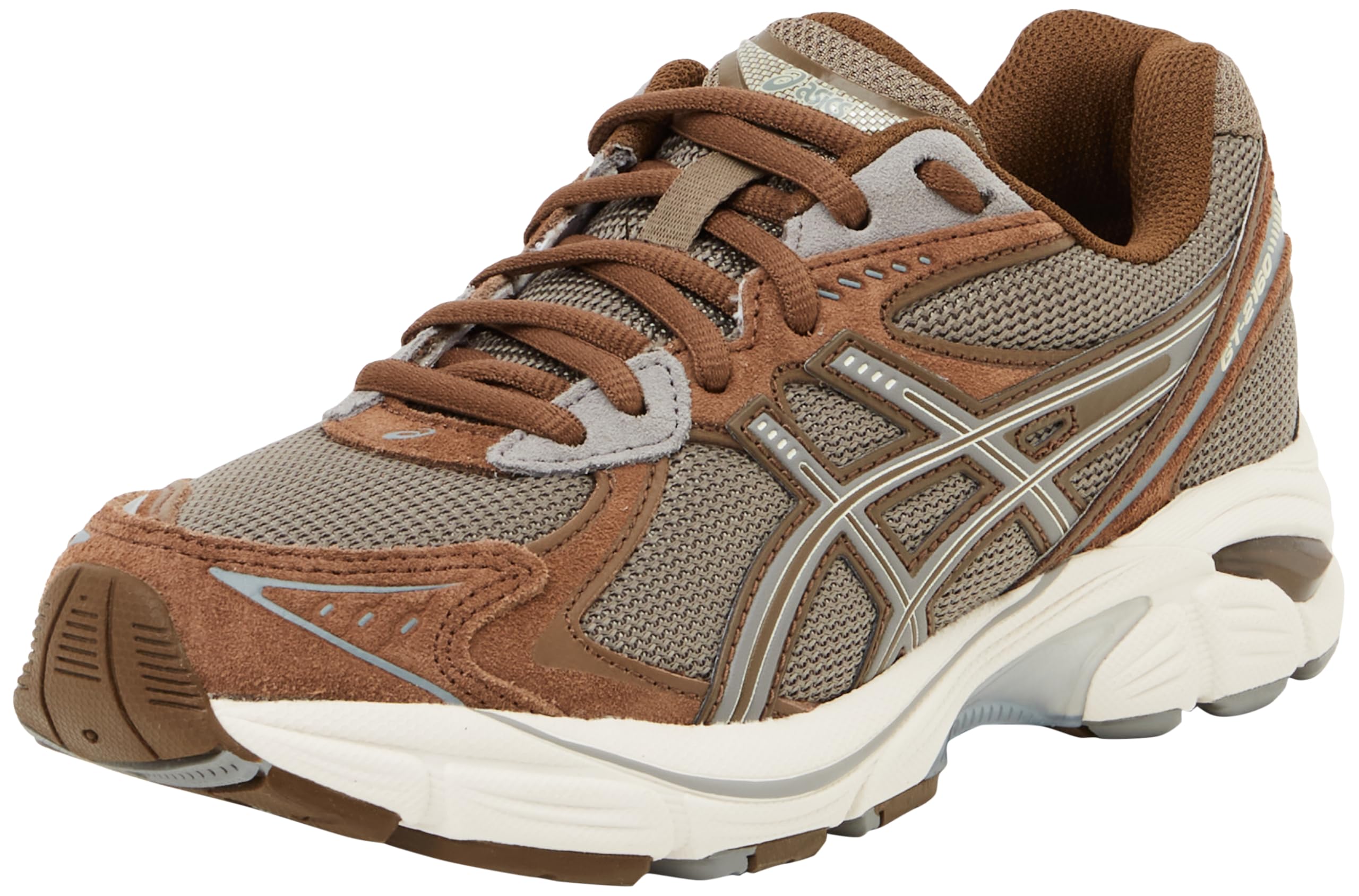 Asics Men's Gray Grey Unisex Mesh Trainers Gt-2160 - Sneakers - 5 Uk - Shoes