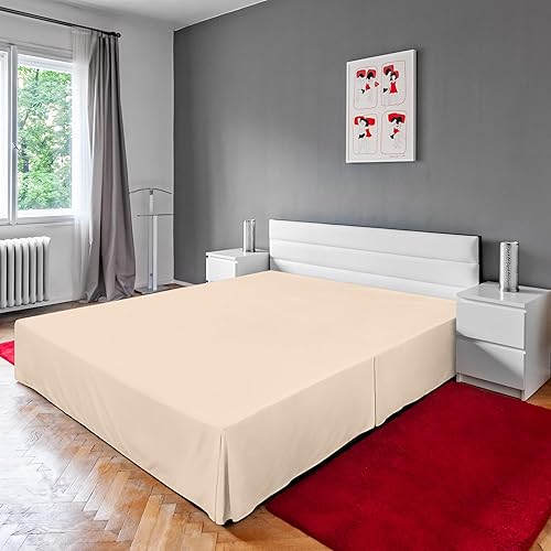 Miniatura 7 de Rodapié, Microfibra, Beige, King