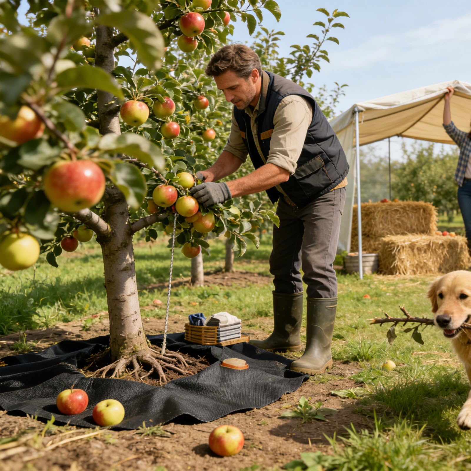 Generisch Inserto per fioriera in tessuto, tappetino protettivo nero in tessuto non tessuto, inserto di ricambio per fioriere, per giardino, terrazza, balcone, piante in vaso