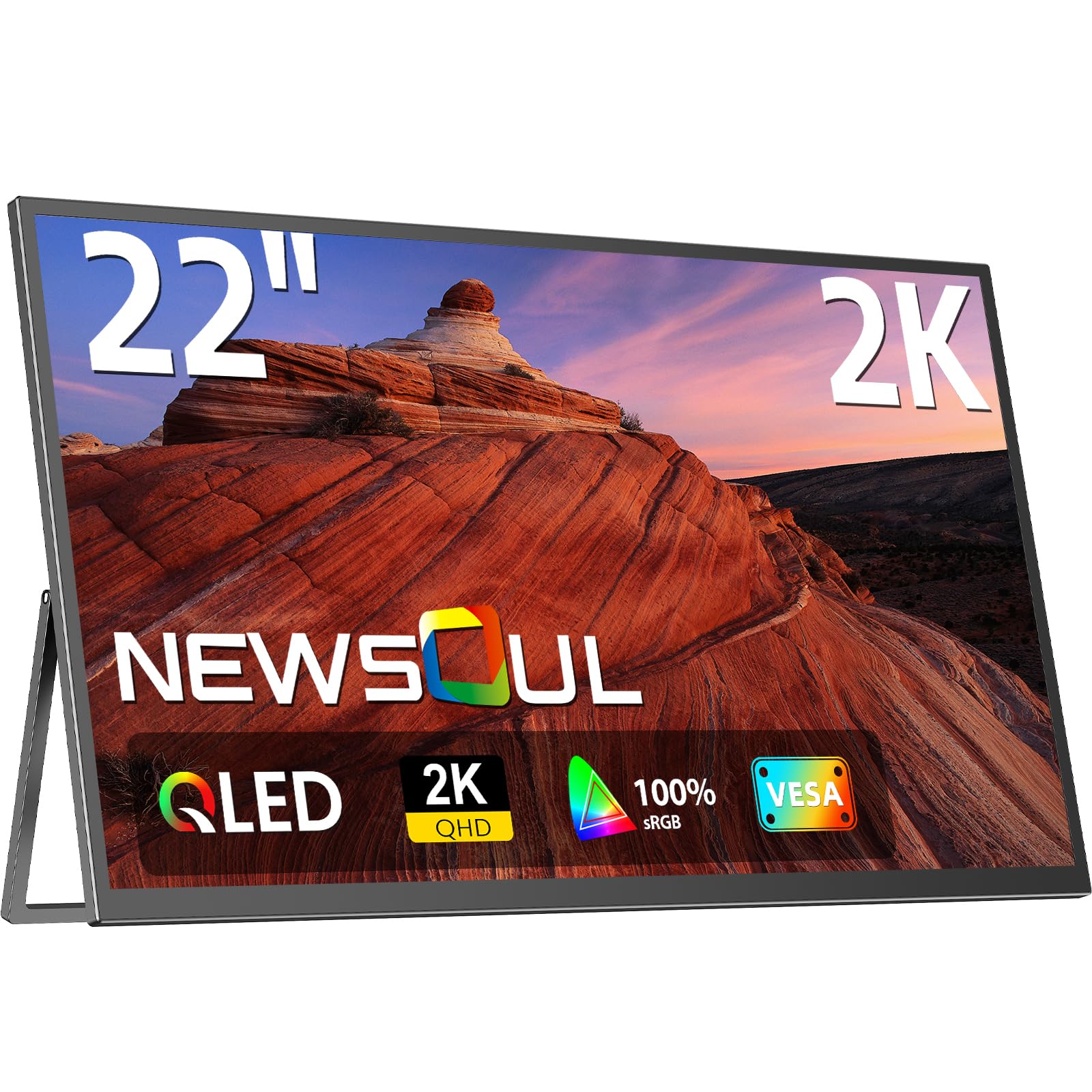 Amazon.co.jp: 22インチ 2K QLED モバイルモニター モバイル