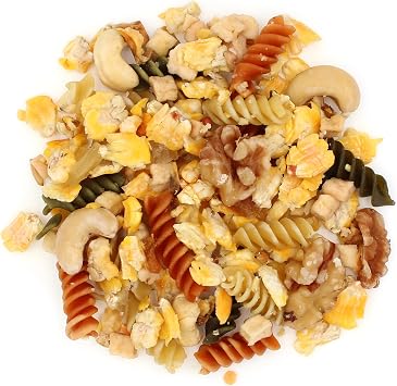 Sunseed Crazy Good Cookin Bird Treat, 12 Ounces, Nutty Noodle with Pineapple and Apricot, Brown, 12 OZ (BCI-079816)