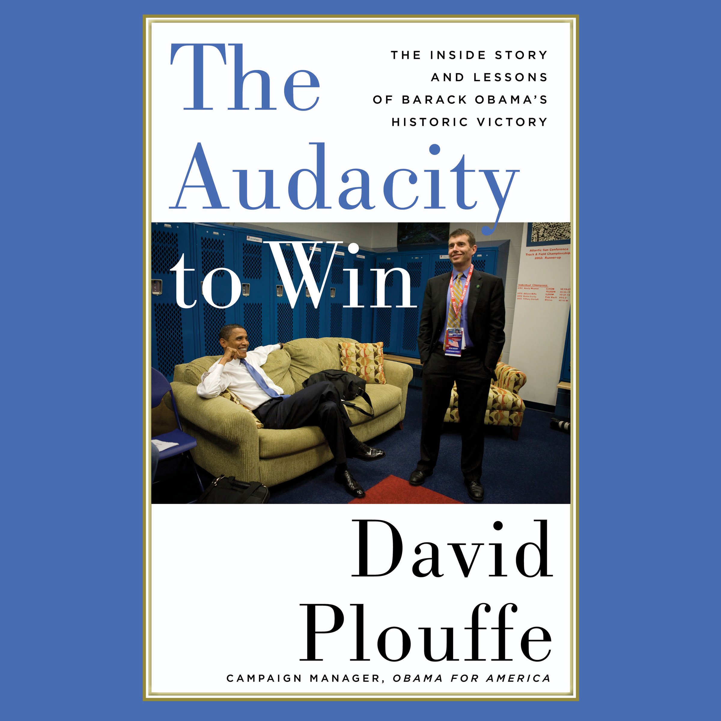 Cover art for The Audacity to Win