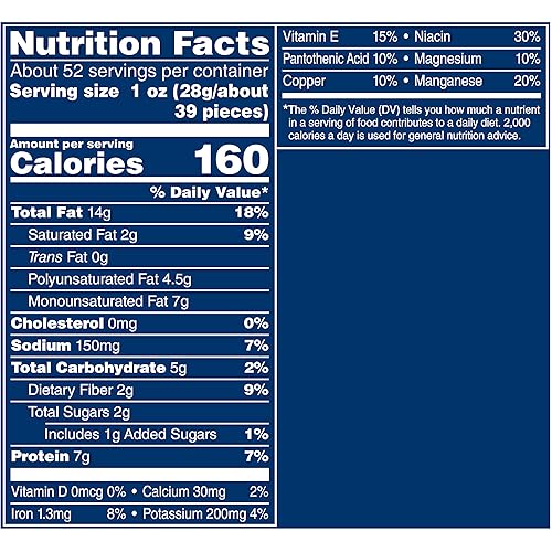 Miniatura 7 de Planters - cacahuetes tostados secos, bote de 52 oz (paquete de 2)