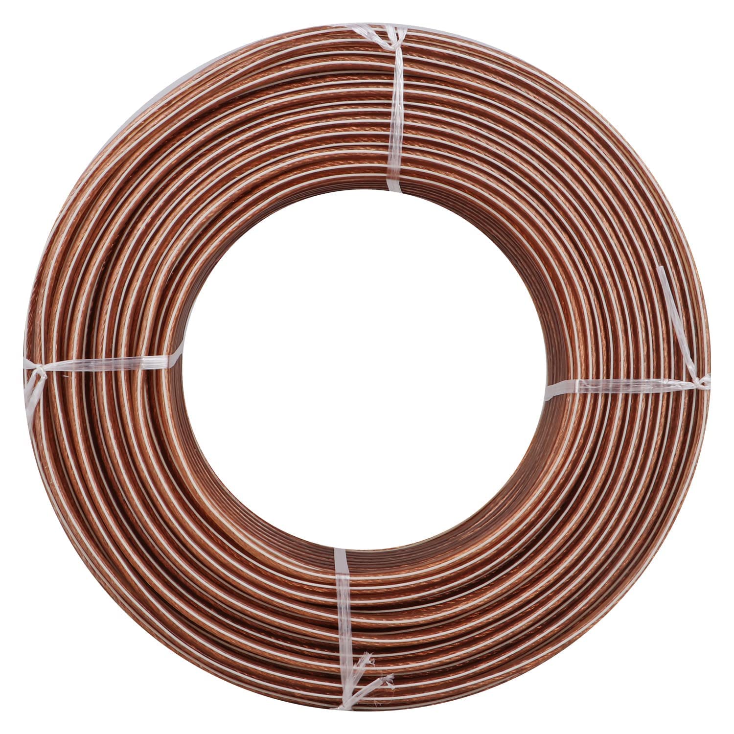 AllExtreme 40/36 TPW (TP) Speaker Wire True Spec And Soft Touch Speaker Audio Cable for Car, Stereos, Home Theater (Copper, 60 Mtrs)