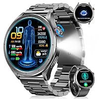Smartwatch Uomo con ECG/HRV, AI-GPT