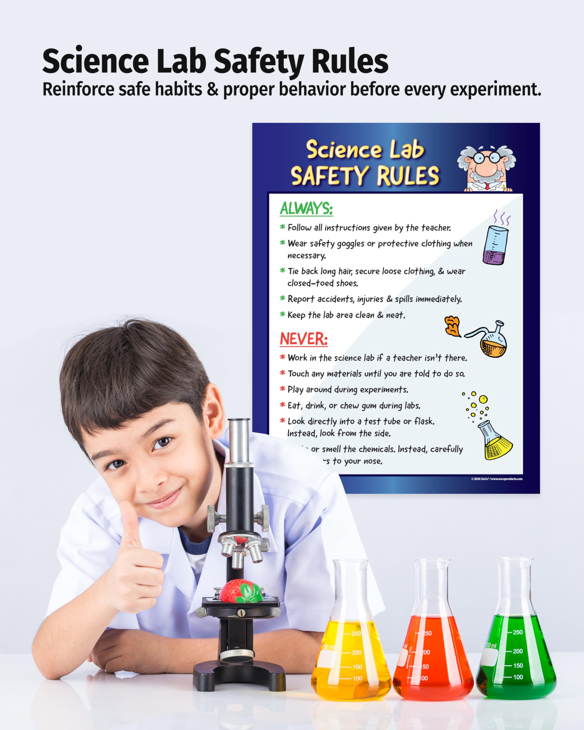 Science Safety Signs For Kids