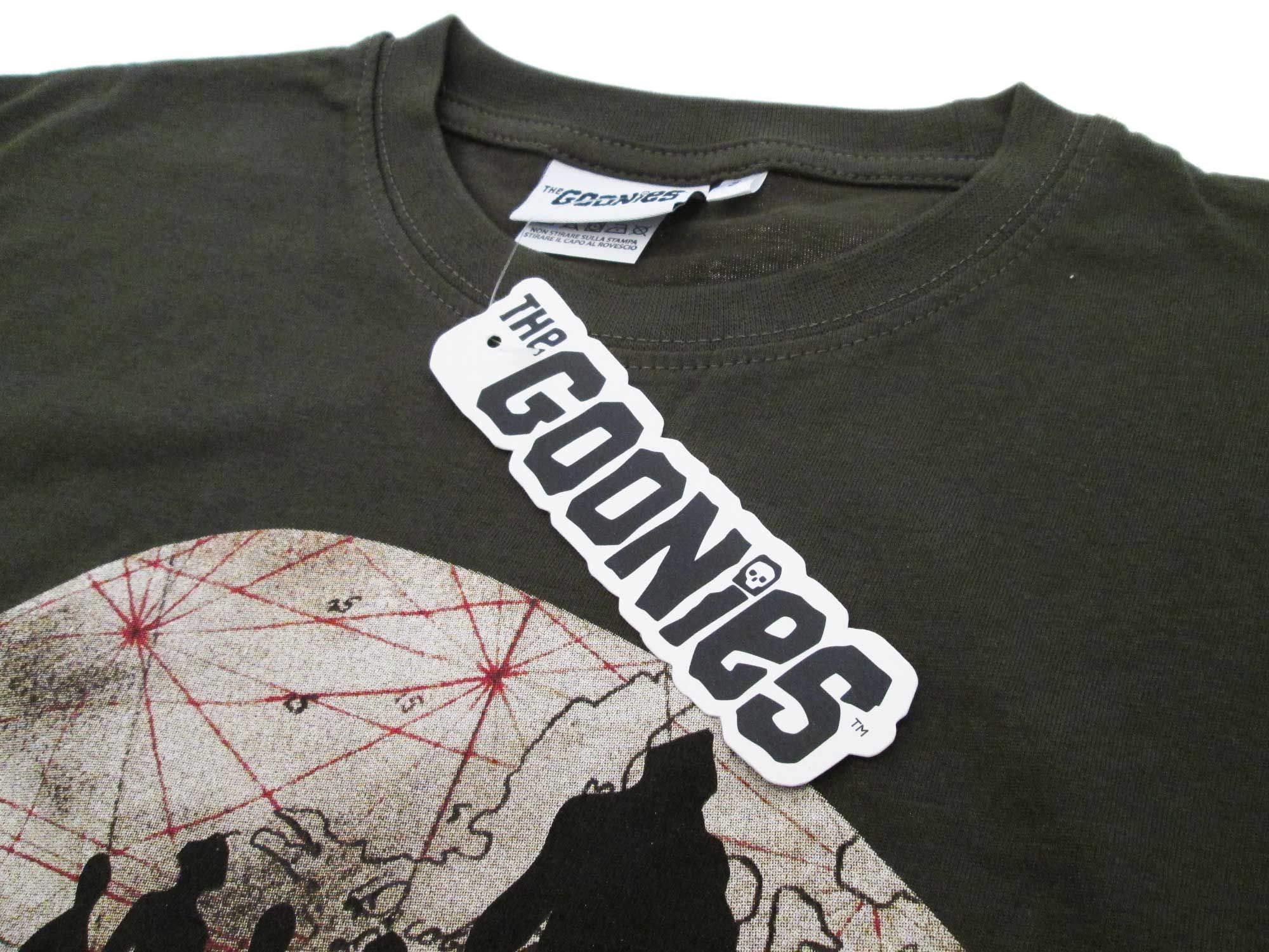 The Goonies Camiseta original Goonies Film Cult 1985 Camiseta, Verde