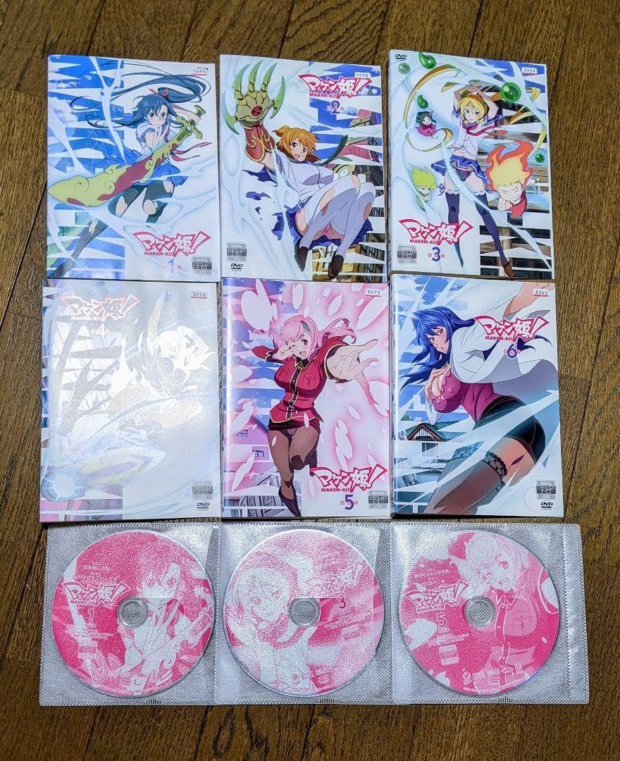 Amazon.co.jp: マケン姫っ 1期 2期 DVD全11巻セット : おもちゃ 