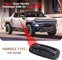 Vista 6 de FAERSI Manija de puerta exterior delantera del lado del pasajero para 1999-2007 Chevy Silverado Tahoe Suburban Avalanche GMC Sierra Yukon Denali