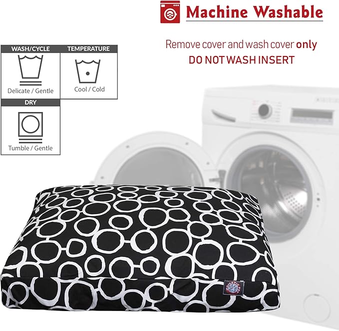 Cama para Perro Pequeña Rectangular 68cm Lavable miniatura 5