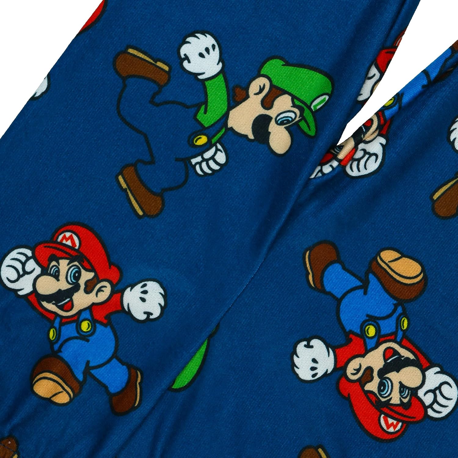 Nintendo Super Mario Bros Pajamas Toddler Boy's Snug Fit Short Sleeve Pant Set