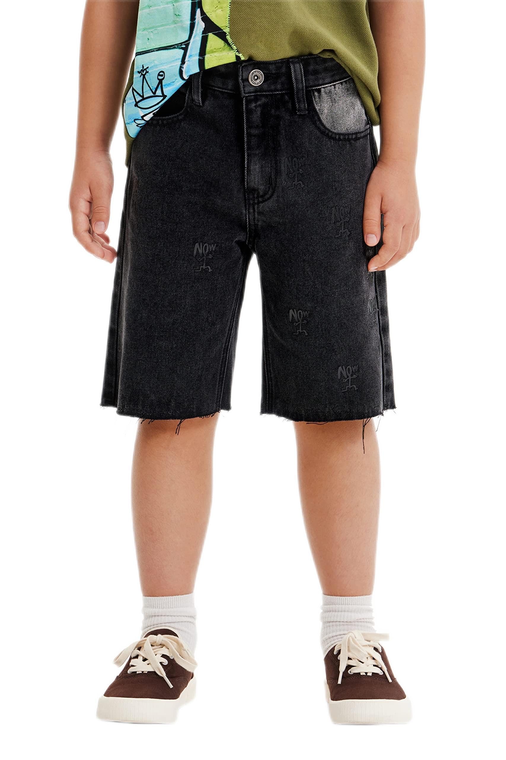 Desigual Denim_Aguila 2000 Negro Jeans, Black, 10 Years para Niños