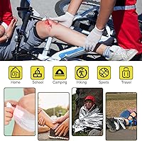 Vista 3 de Kit de Repuesto de Primeros Auxilios Pequeño de 300 Piezas para Viajes Mini Camping Kits de Primeros Auxilios de Emergencia Senderismo Supervivencia