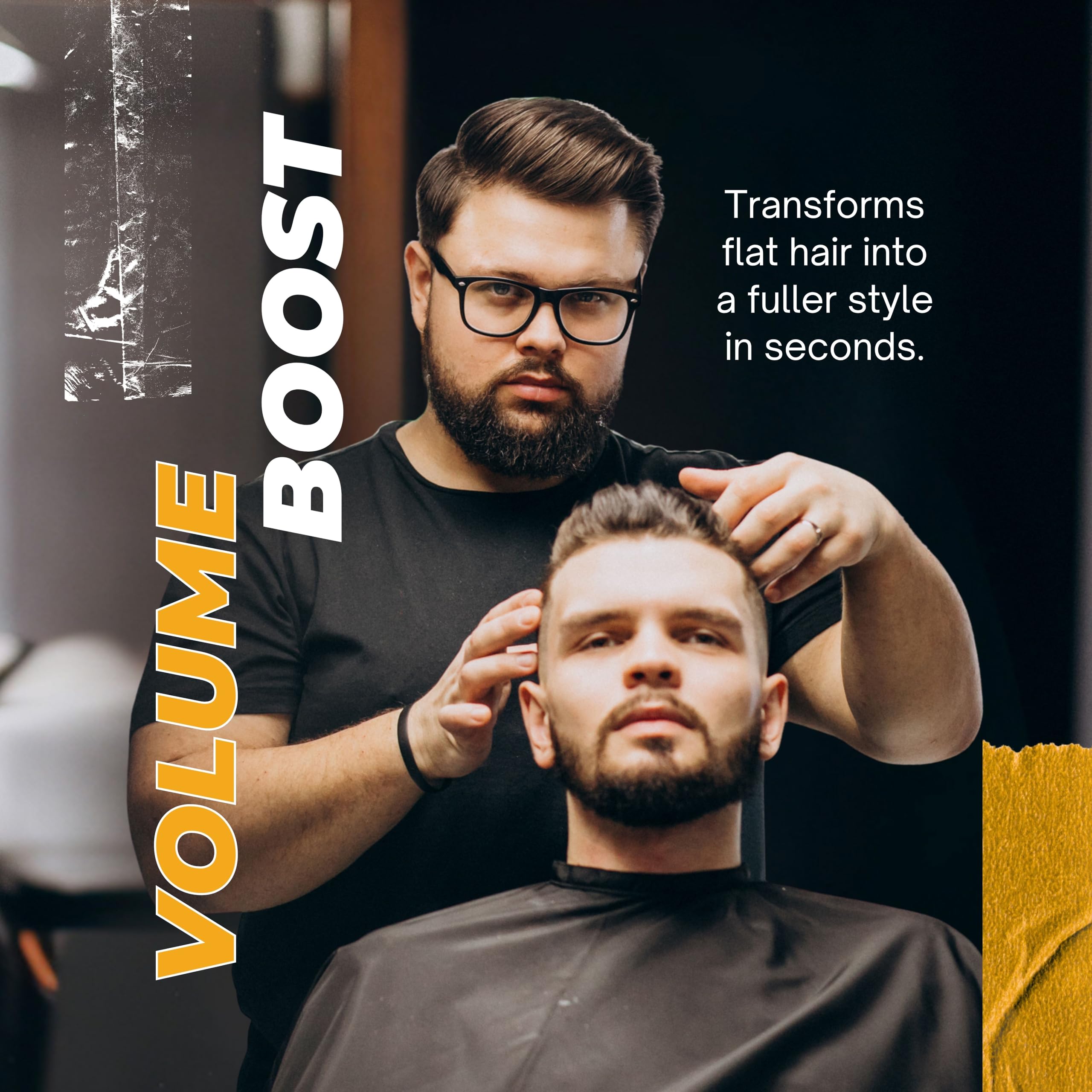 NISHMAN Hair Styling Powder P1 Flaming 20g - Mango Scent - Maximum Volume Boost and Texture - Flexible Hold and Matte Finish - Image 3