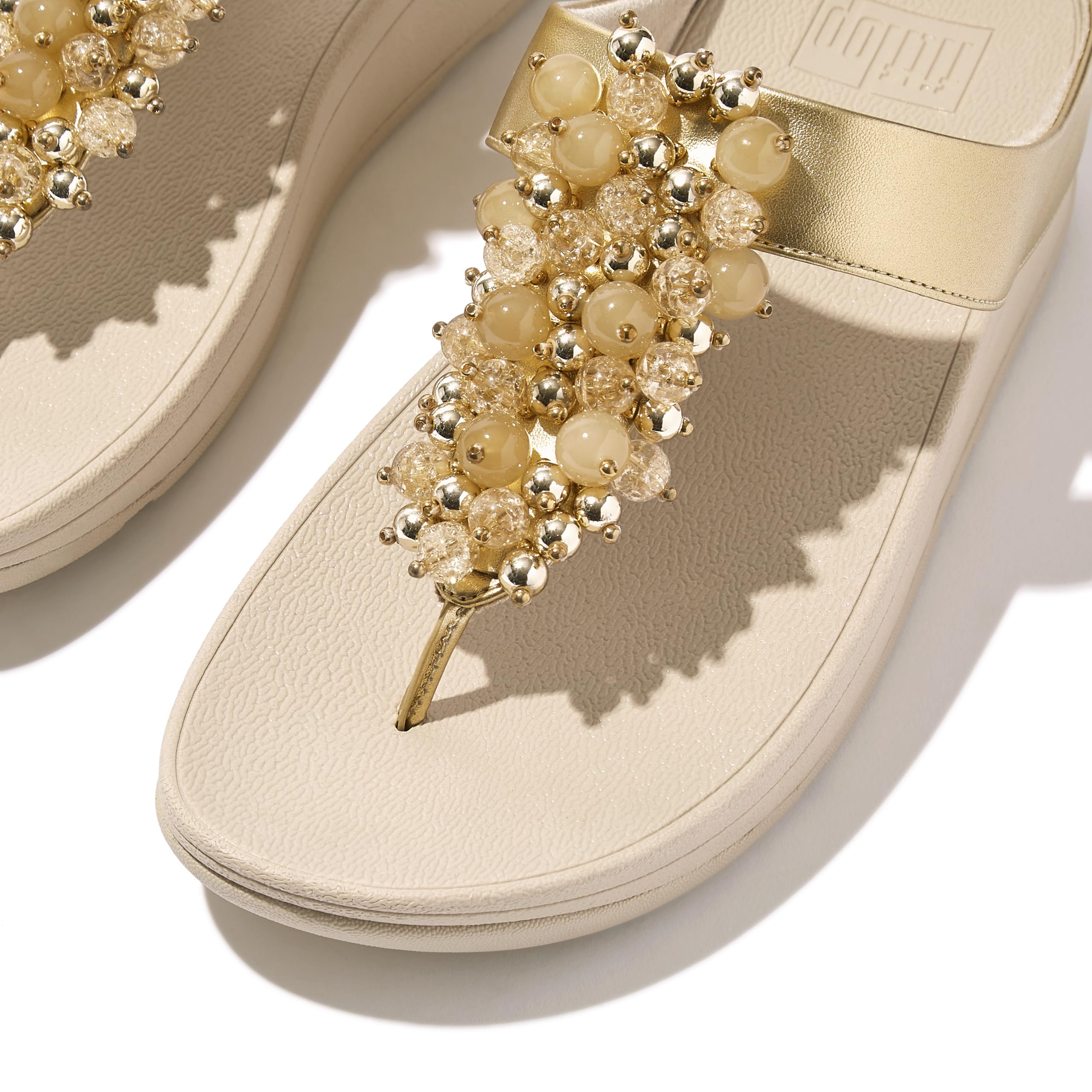 Fitflop Sandalias Fino con cuentas de bola para mujer