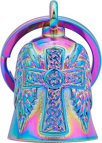 Miniatura 7 de Campanas de motocicleta para hombre, campana de ángel de motocicleta para hombres y mujeres, accesorio de motociclista, protección de seguridad para