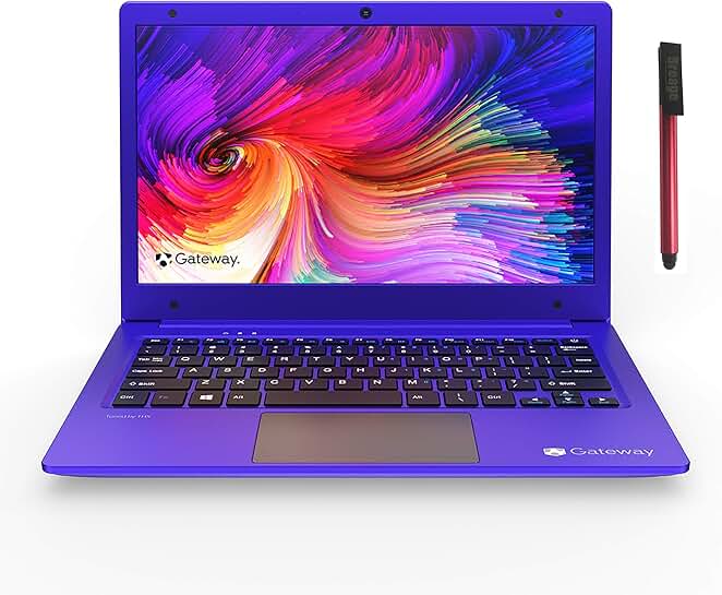 purple laptop