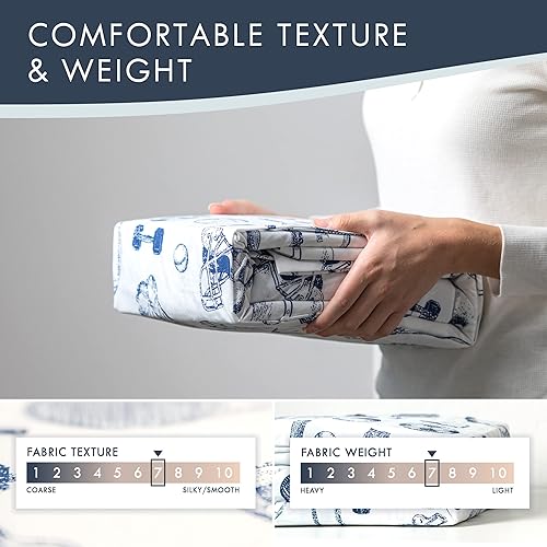 Miniatura 4 de Where The Polka Dots Roam Juego de sábanas tamaño individual de color blanco sólido, ropa de cama de lujo con bolsillo profundo para un fácil