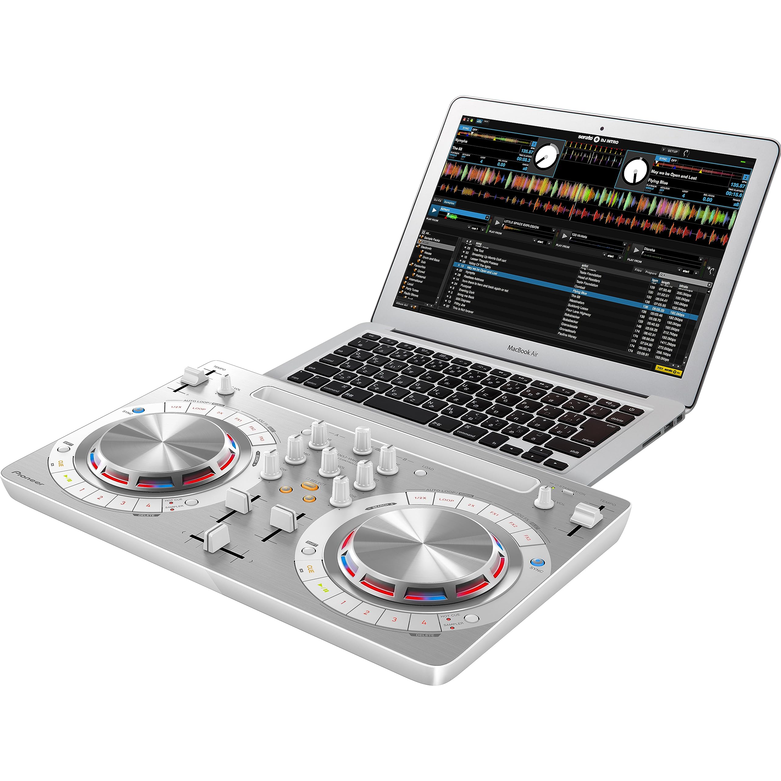 Amazon.com: Pioneer DJ DJ Controller, White, 9.60 x 17.80 x 10.40 