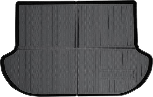 Vista 140 de Powerty Alfombrilla de maletero para Honda Pilot 2016-2021 2022, alfombrillas de carga TPE para todo tipo de clima, forro de carga para asiento