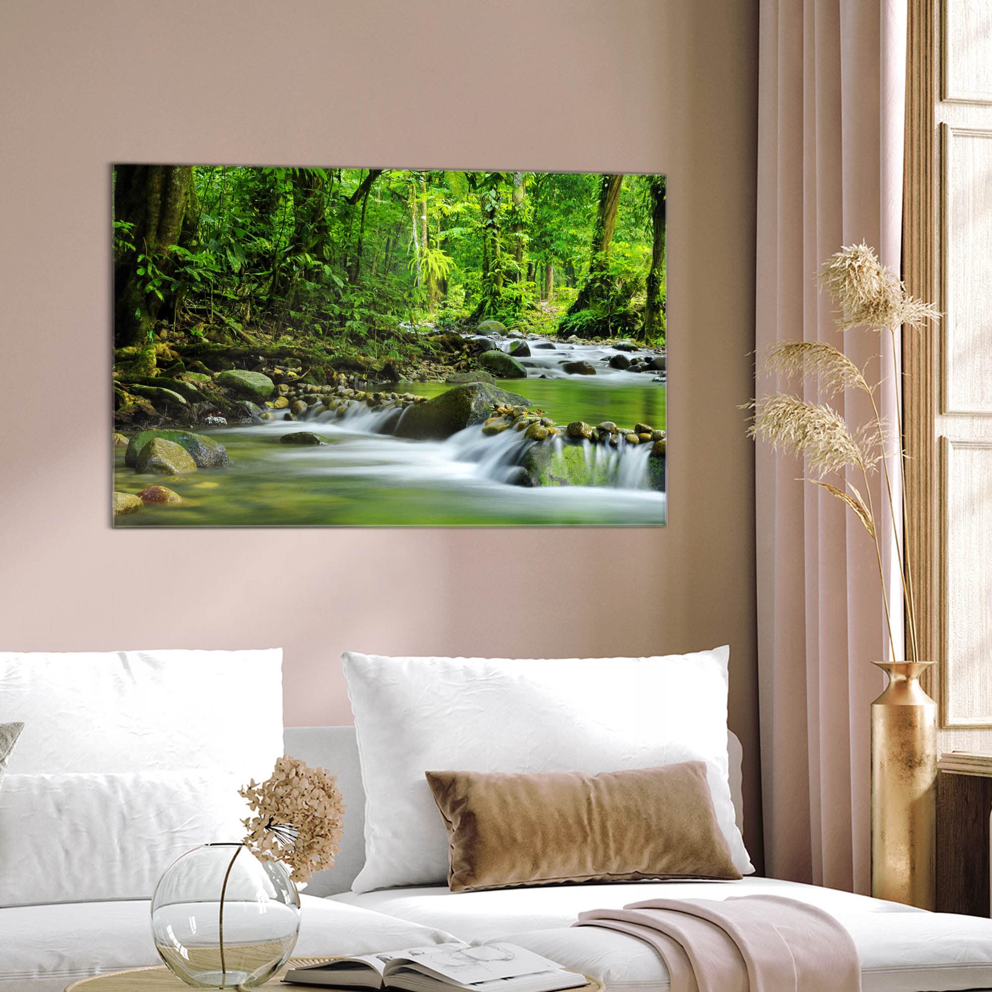Banjado Glas Magnettafel 90x60cm – Elegante Magnetwand Als Memoboard Für Küche, Büro & Kinderzimmer