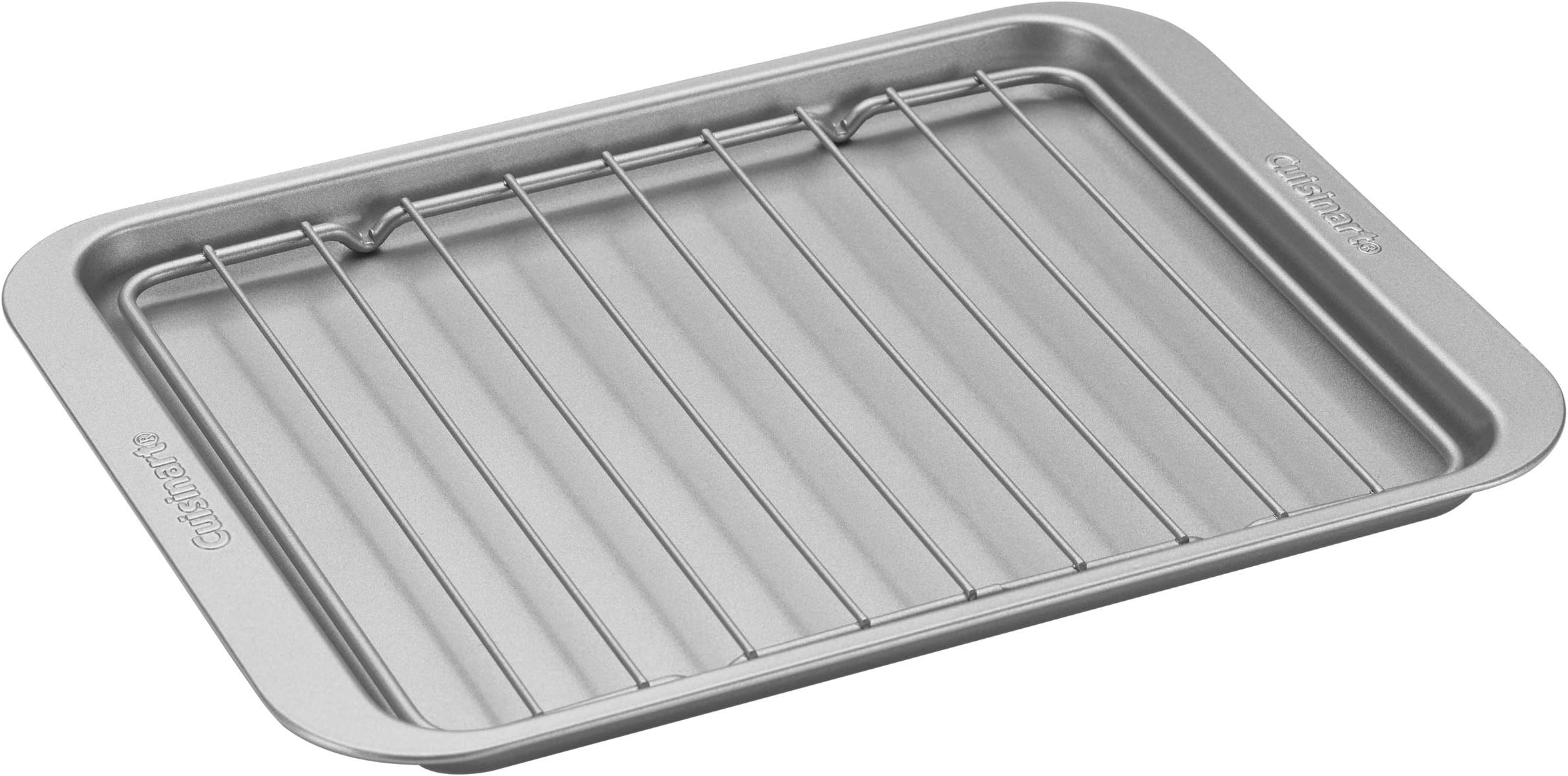 CUISINARTAMB-TOBPRK Toaster Oven Broiling Pan w/Rack, silver, 1.12"(l) x 0.86"(w) x 0.06"(h)