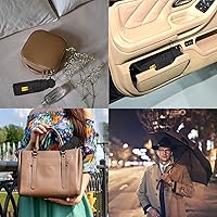 Vista 7 de Mini Travel Umbrella, Small Compact Portable Umbrella for Sun and Rain, Windproof Parasol with 99% UV Protection for Women and Men