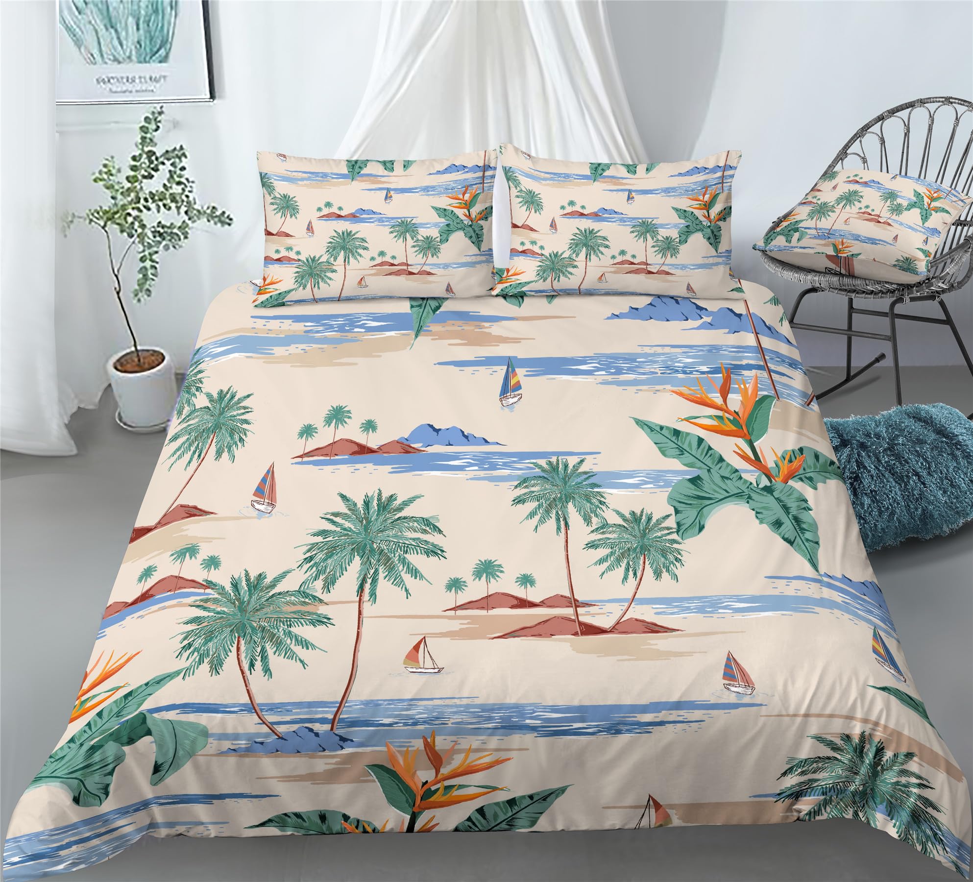 tropical island zelte bettwäsche 7 Teilig Strand Palmen Bettdecken Set Küstengebiete Palm Grove,Enthalten 1 Spannbettlaken + 1 Bettdecken + 4 Kissenbezüge + 1 Bettlaken (C,Bettwäsche 7 Teilig-King) Küche, Haushalt & Wohnen Size:20'x40' No Sides zahnarztbedarf Ritchey WCS Carbon Seat