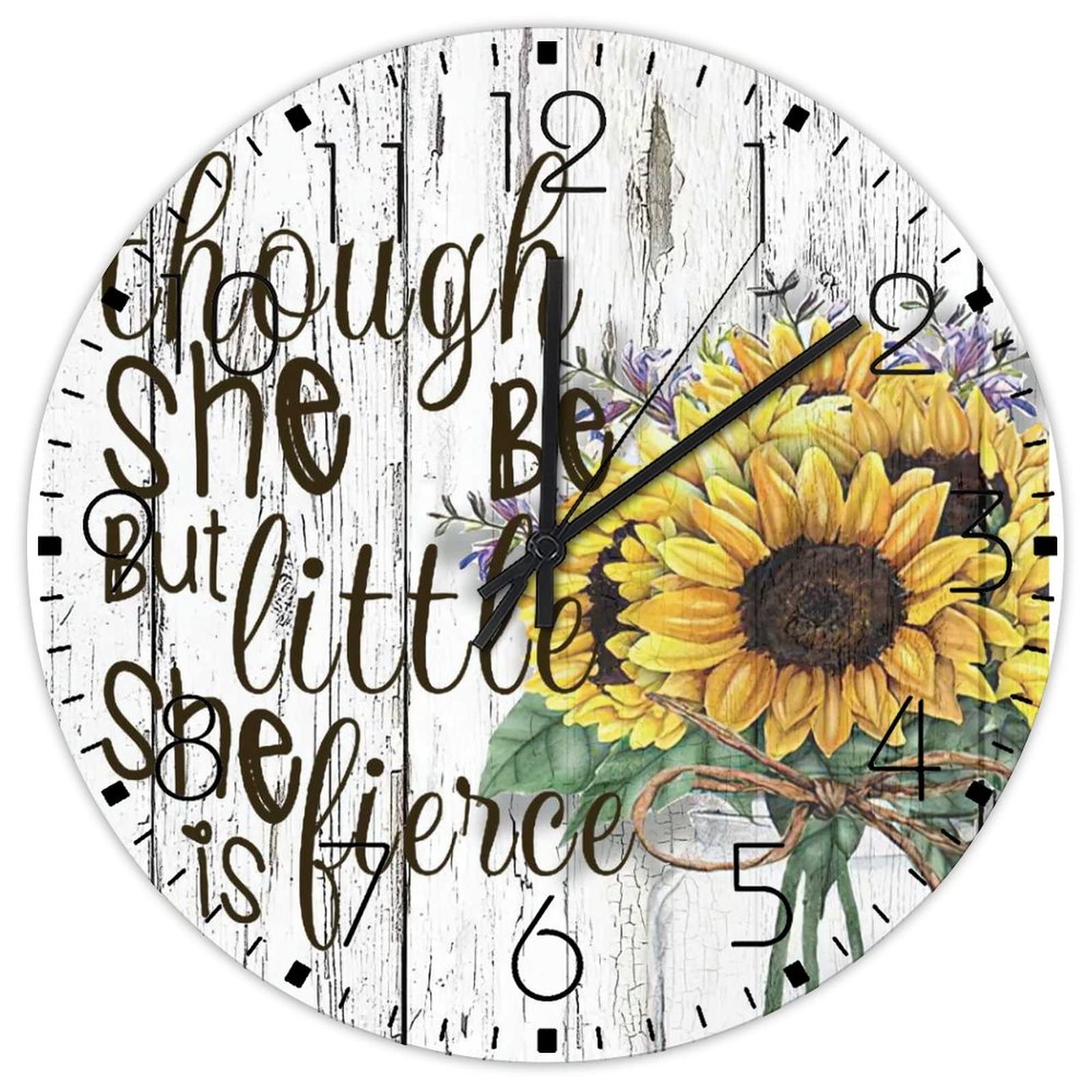 Horloge murale silencieuse sans tic-tac 38 cm idéale contre le stress