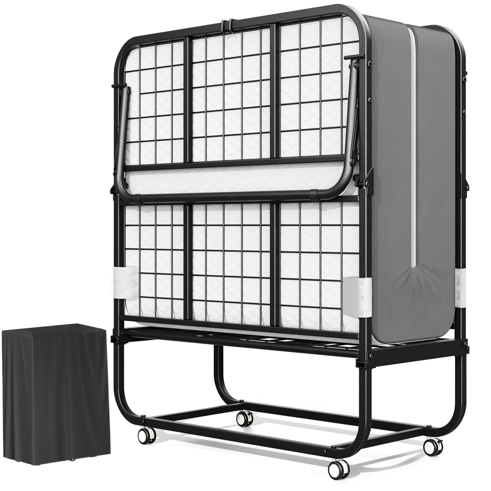 Greenvelly Folding Rollaway Bed