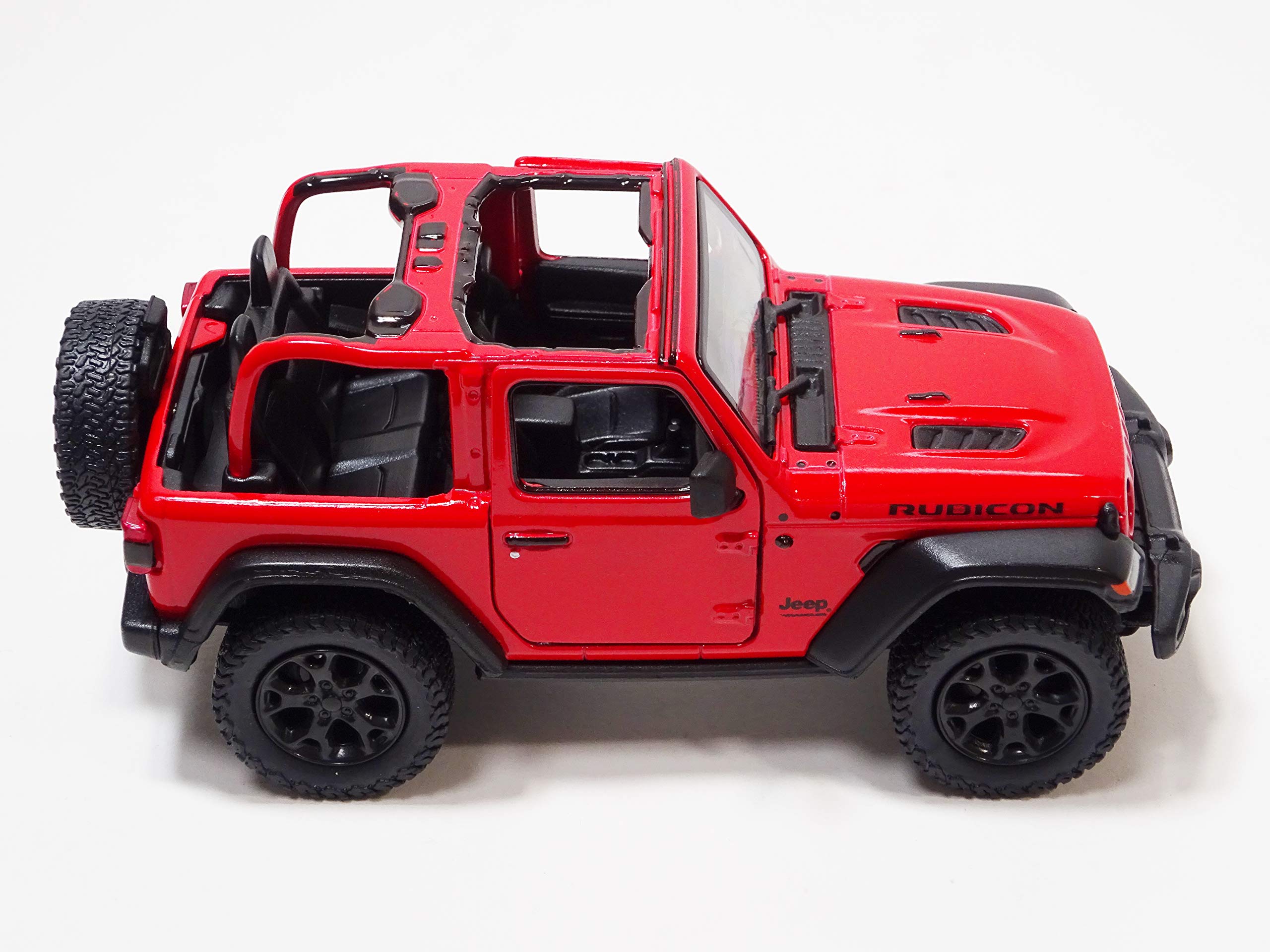 Amazon | キンスマート ジープ ラングラー ルビコン レッド オープン
