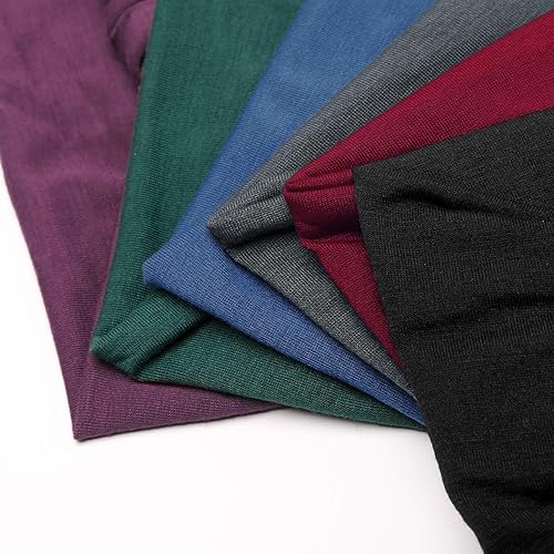 Miniatura 6 de Diadema Tobeffect para mujer, turbante de estilo bohemio africano, con nudos anchos, accesorios para el cabello