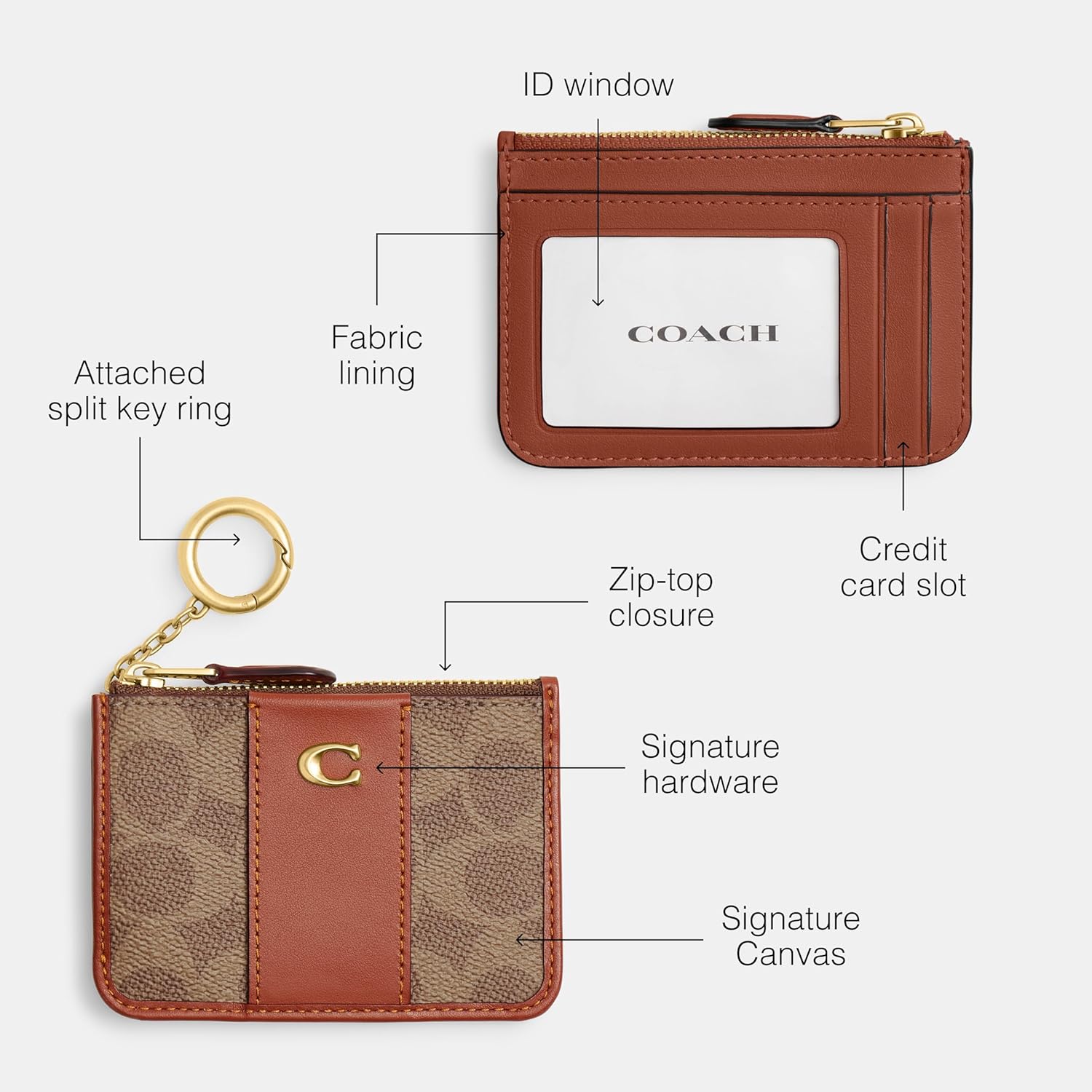 Coach Essential Mini ID Card Case