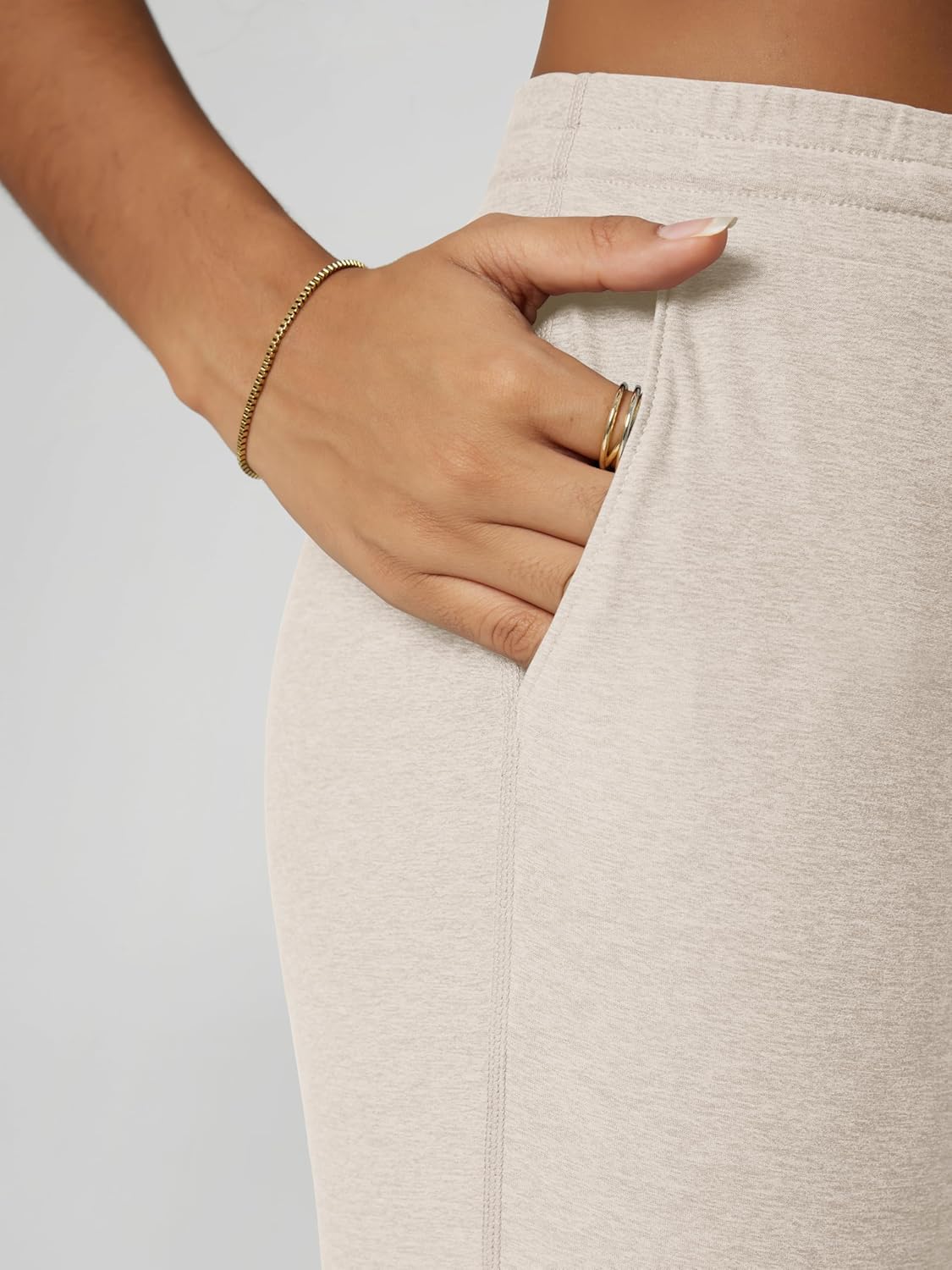 ODODOS Women's Performance Joggers - Ultra Soft odSTRATUM Tech Sweatpants Adjustable Mid Rise Pants with Pockets - Image 5