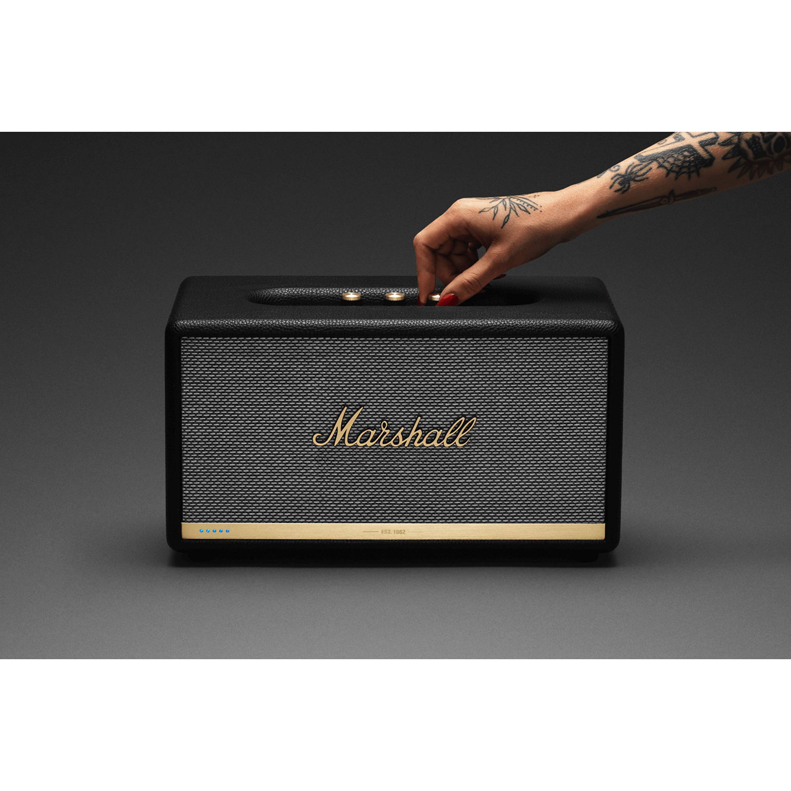 Marshall Stanmore II Voice 80 W Altavoz Portátil Estéreo Negro
