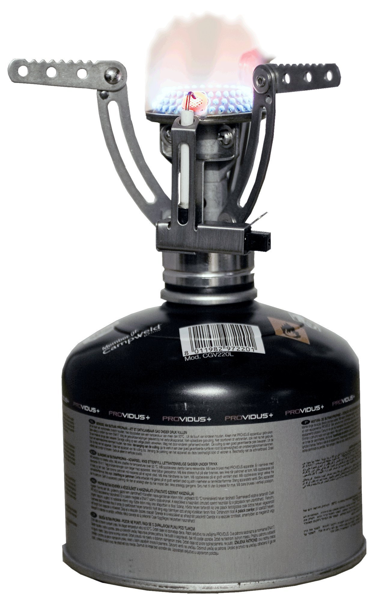 Mil-Tec Cartouche de gaz - 14911000 - Argenté - Taille unique
