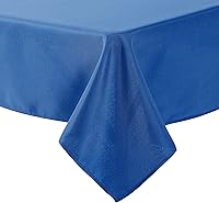 Vista 111 de Rectangle Tablecloth 90x132 inch Washable Polyester Fabric Table Cloth for Wedding Party Dining Banquet Decoration（90x132, Turquoise）