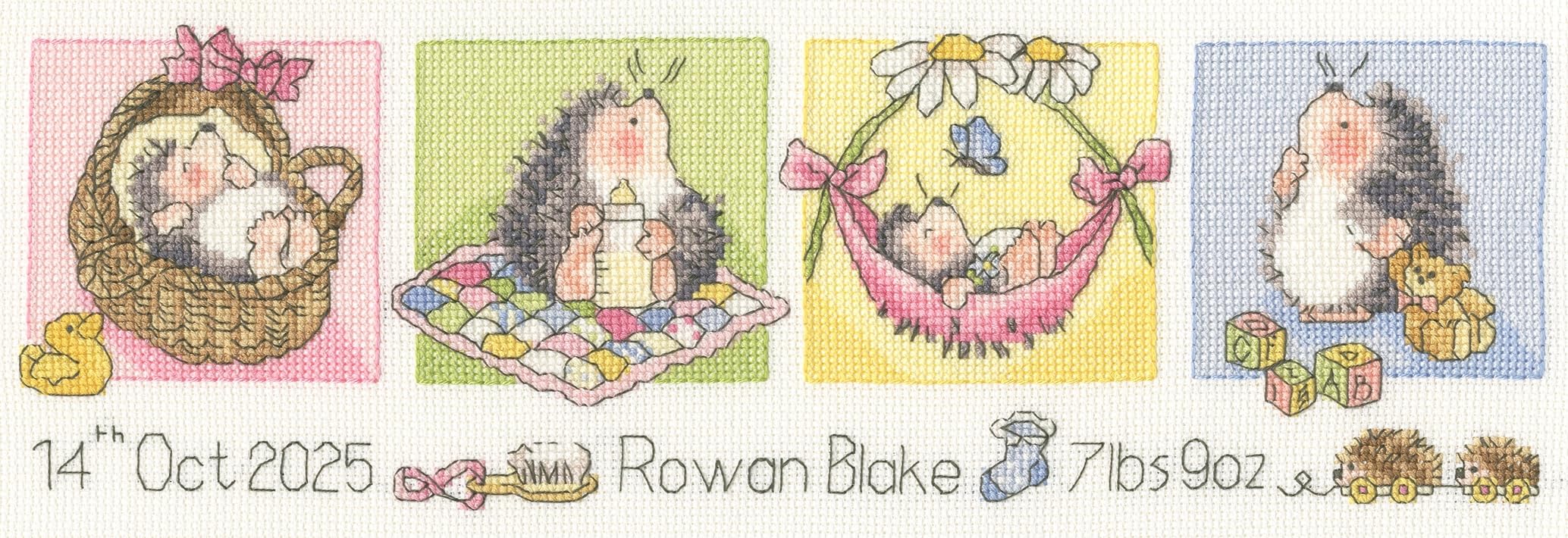 Bothy Threads Counted Cross Stitch Kit - Little Hoglet