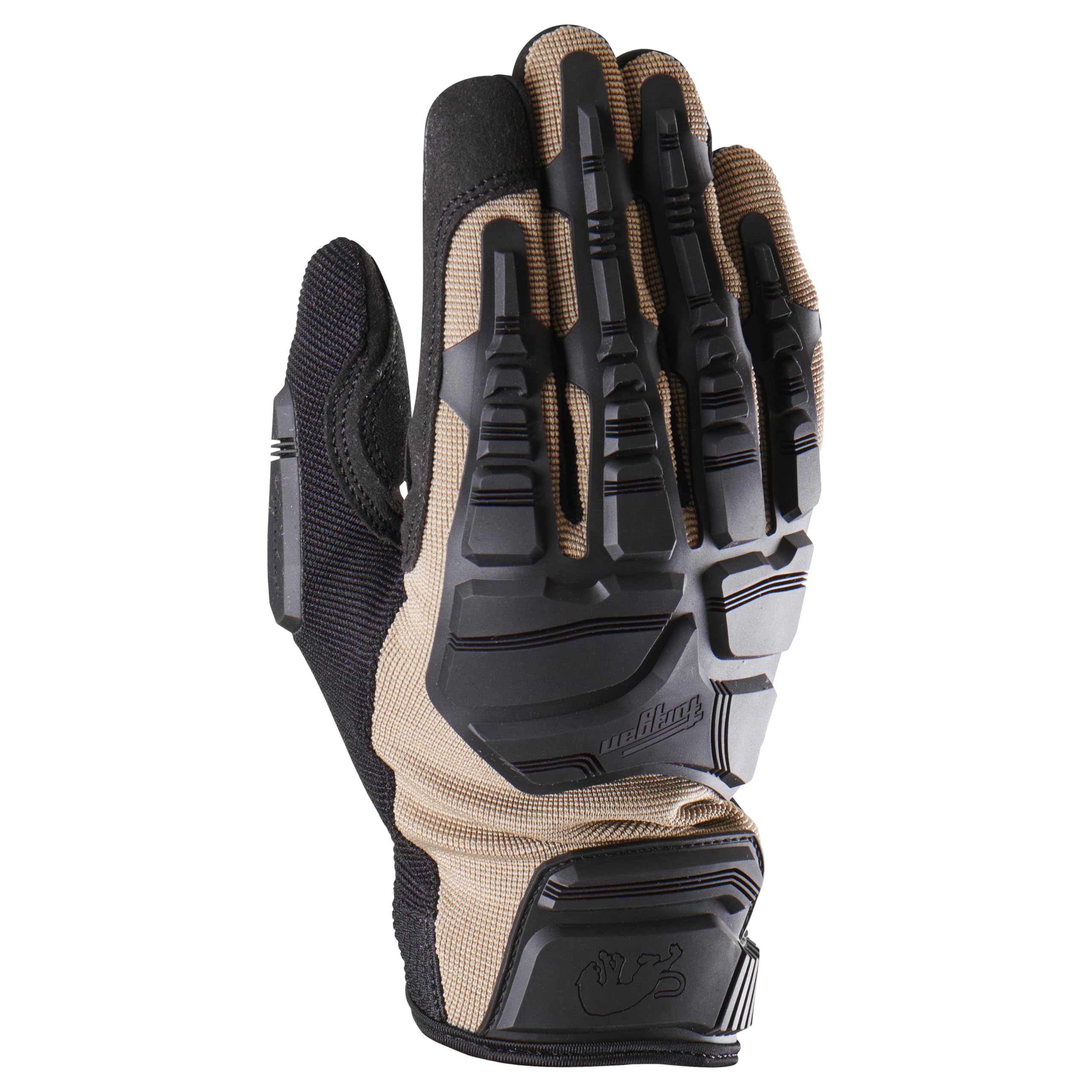 Furygan TEKTO EVO - Guantes de Moto para Hombre, Poliuretano, Microfibra, Poliamida, Ajuste, transpirabilidad, Comodidad y Durabilidad - Urbano Adventure