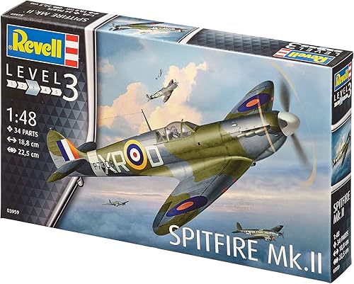 Miniatura 12 de Revell Spitfire Mk.II Kit de modelos, escala 1: 48