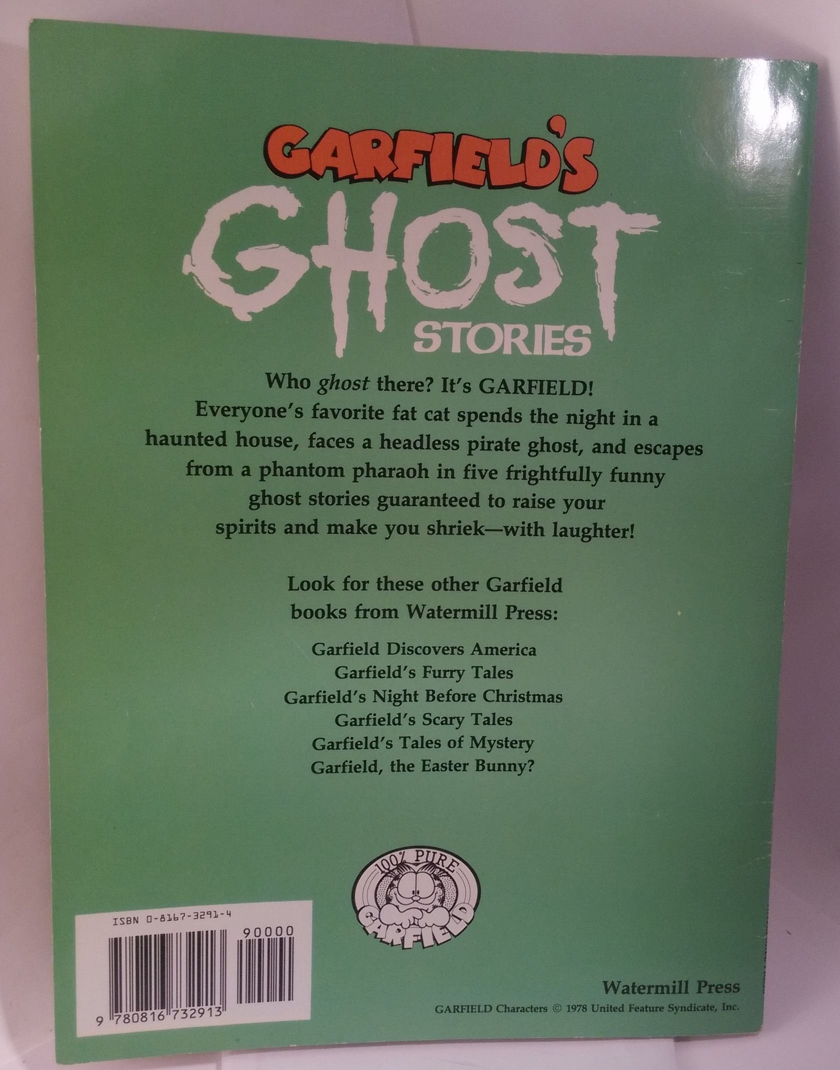 Garfield's Ghost Stories (Jim Davis's Garfield The Cat): Jim Davis:  9780816732913: Books - Amazon.ca