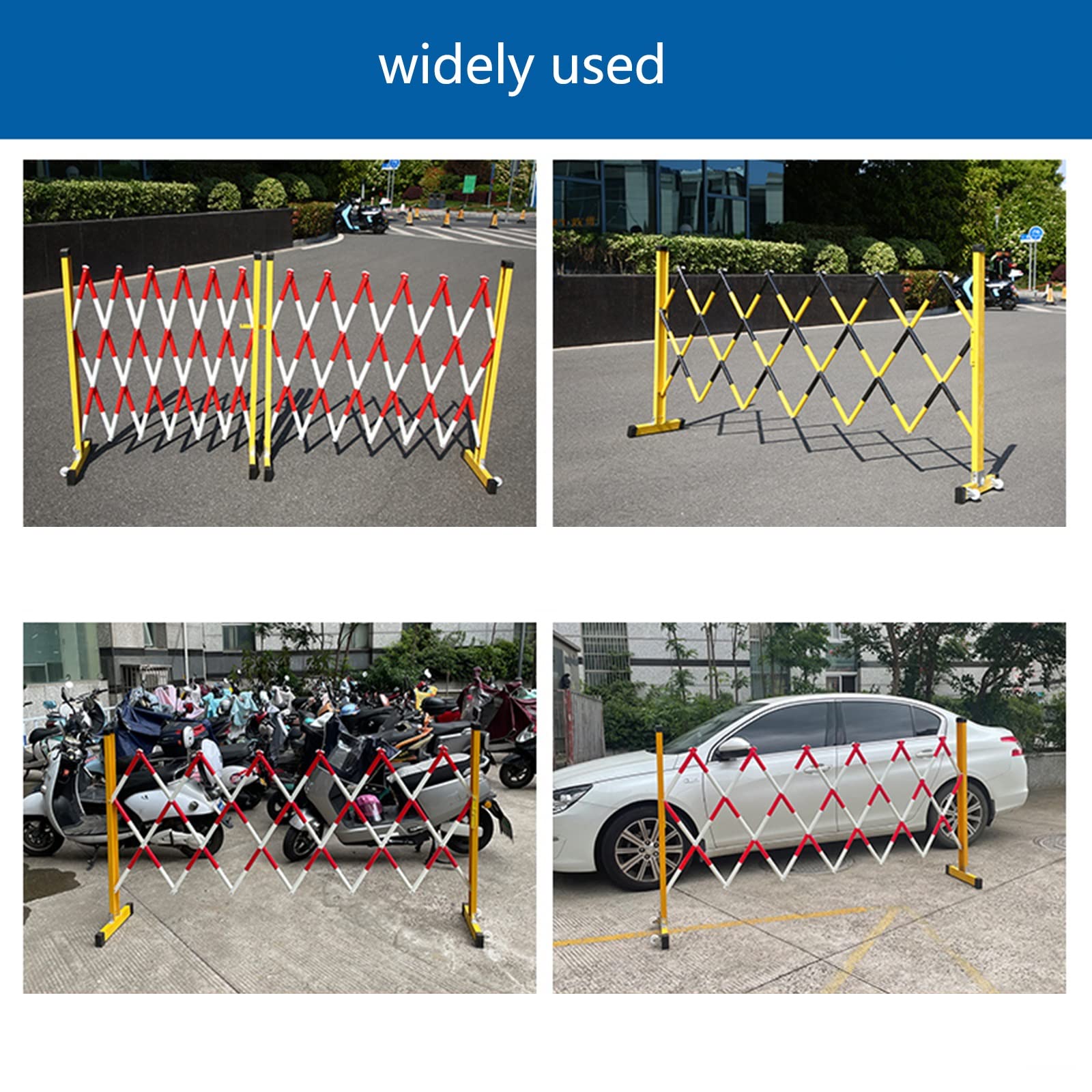 Opvouwbare verkeersbarricade, uitbreidbare mobiele barricade, bouwbarricade Veiligheidshek Verdikking kunststof barrières voor menigtecontrole Afscherming 8,2 ft verkeersveiligheidsbarrières,Rood Opvouwbare verkeersbarricade, uitbreidbare mobiele barricade, bouwbarricade Veiligheidshek Verdikking kunststof barrières voor menigtecontrole Afscherming 8,2 ft verkeersveiligheidsbarrières,Rood