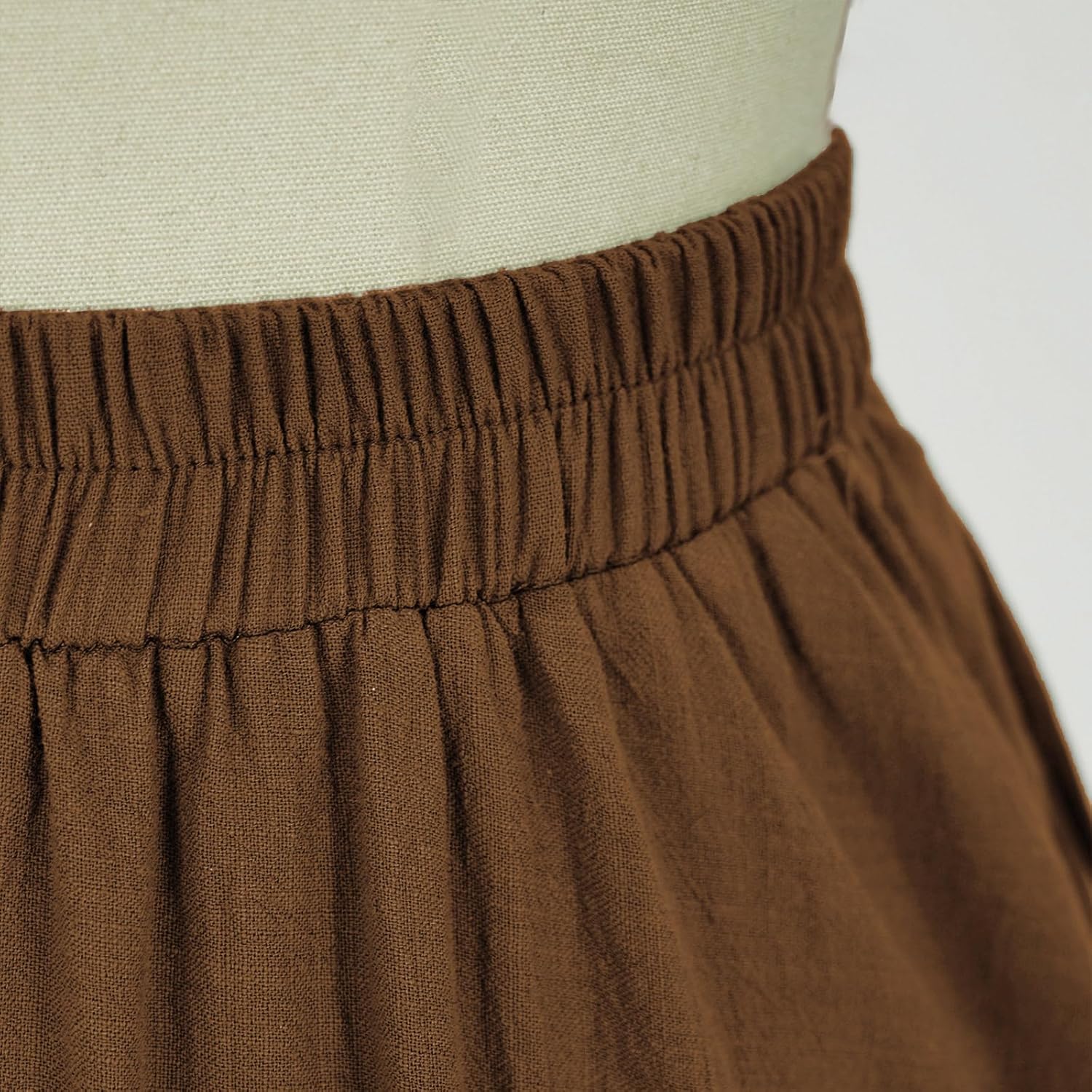 Women's Medieval Renaissance Gothic Skirt High Low Victorian Ruffled Skirt - Image 6